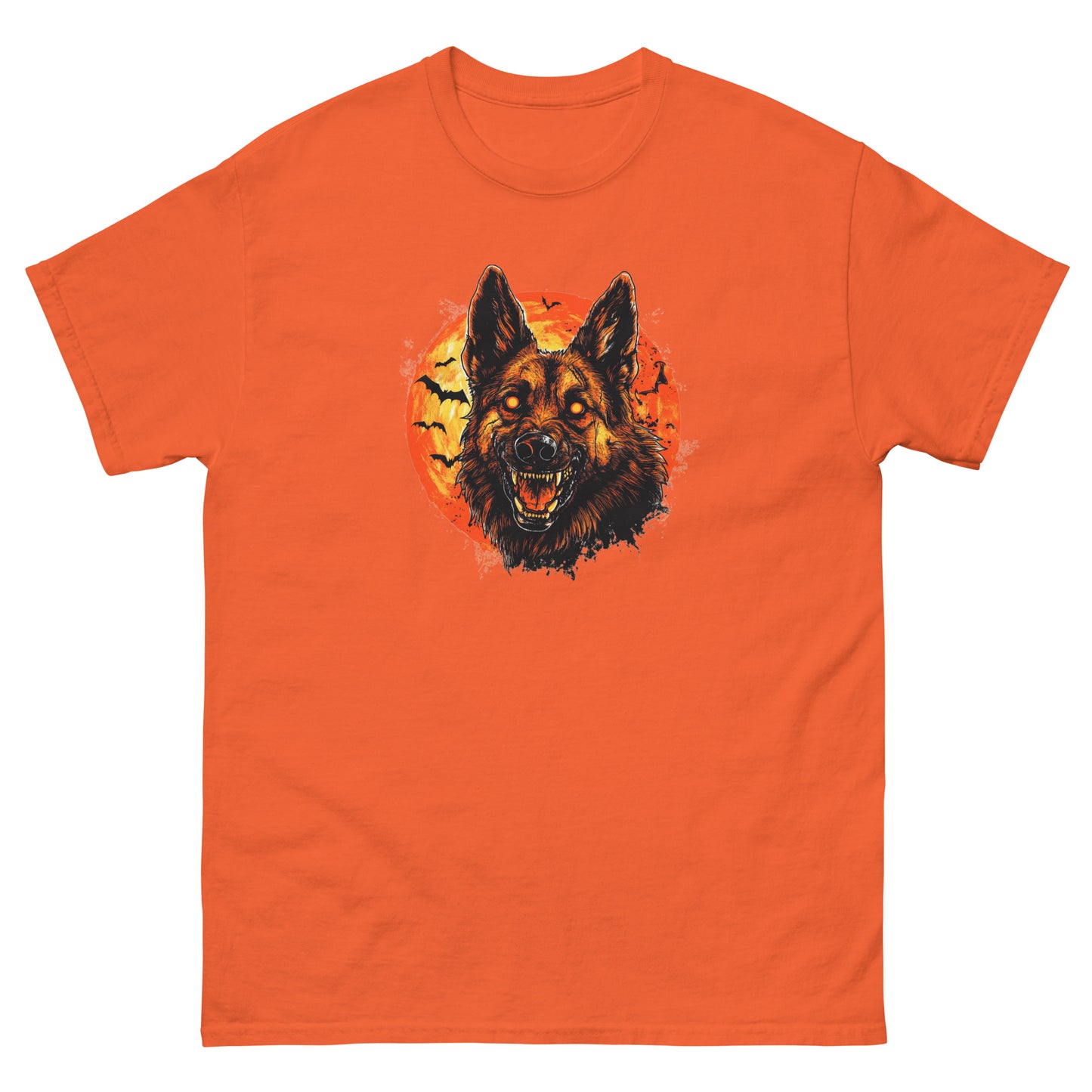 Halloween German Shepherd Unisex classic tee