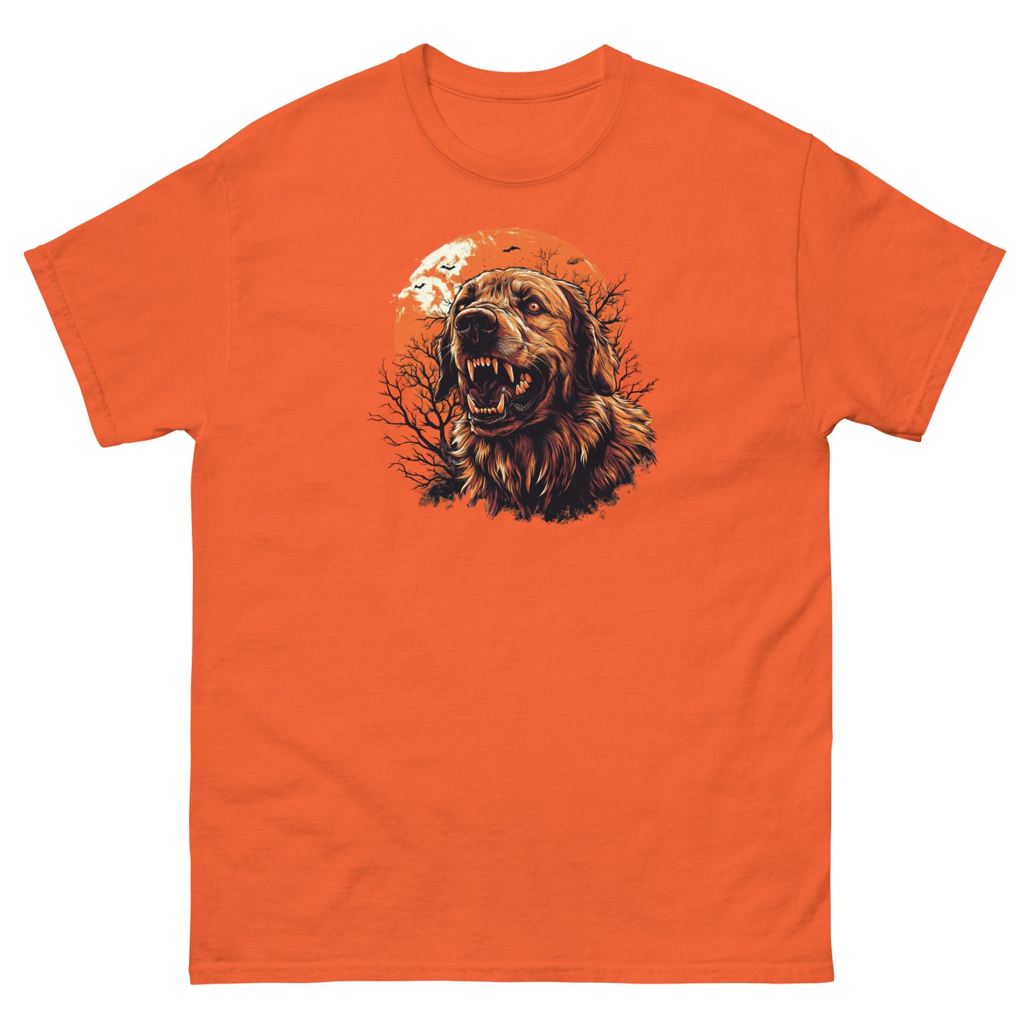 Halloween Golden Retriever Unisex classic tee