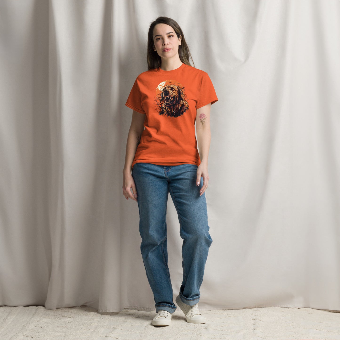 Halloween Golden Retriever Unisex classic tee