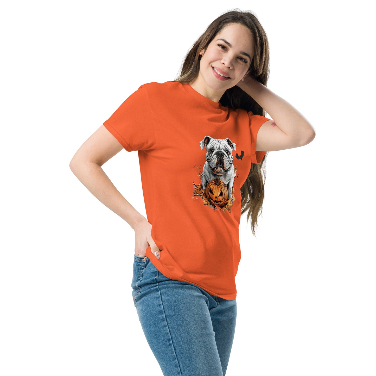 Halloween Bulldog - Unisex classic tee