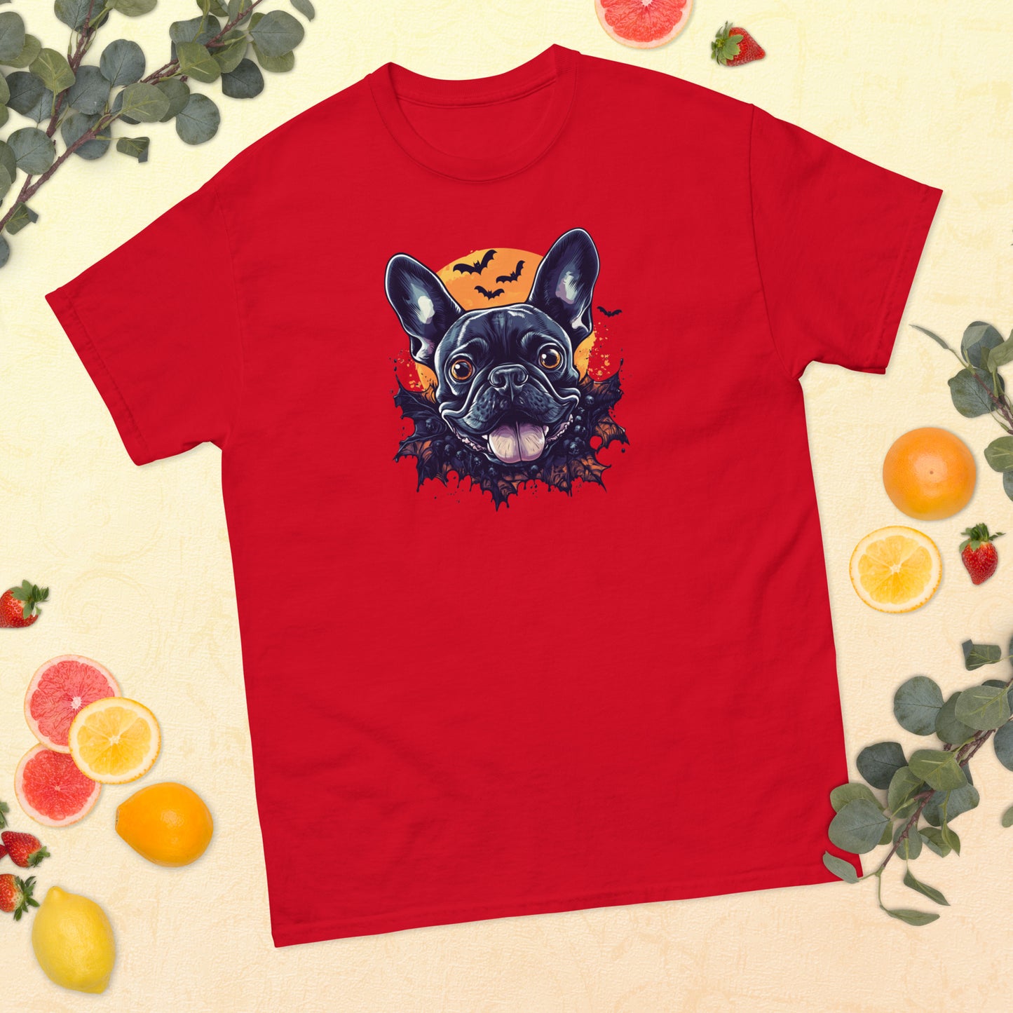 Halloween French Bulldog Unisex classic tee