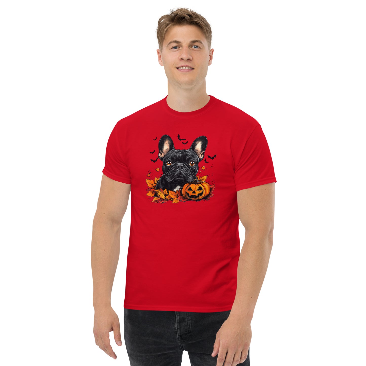 Halloween French Bulldog  Unisex classic tee