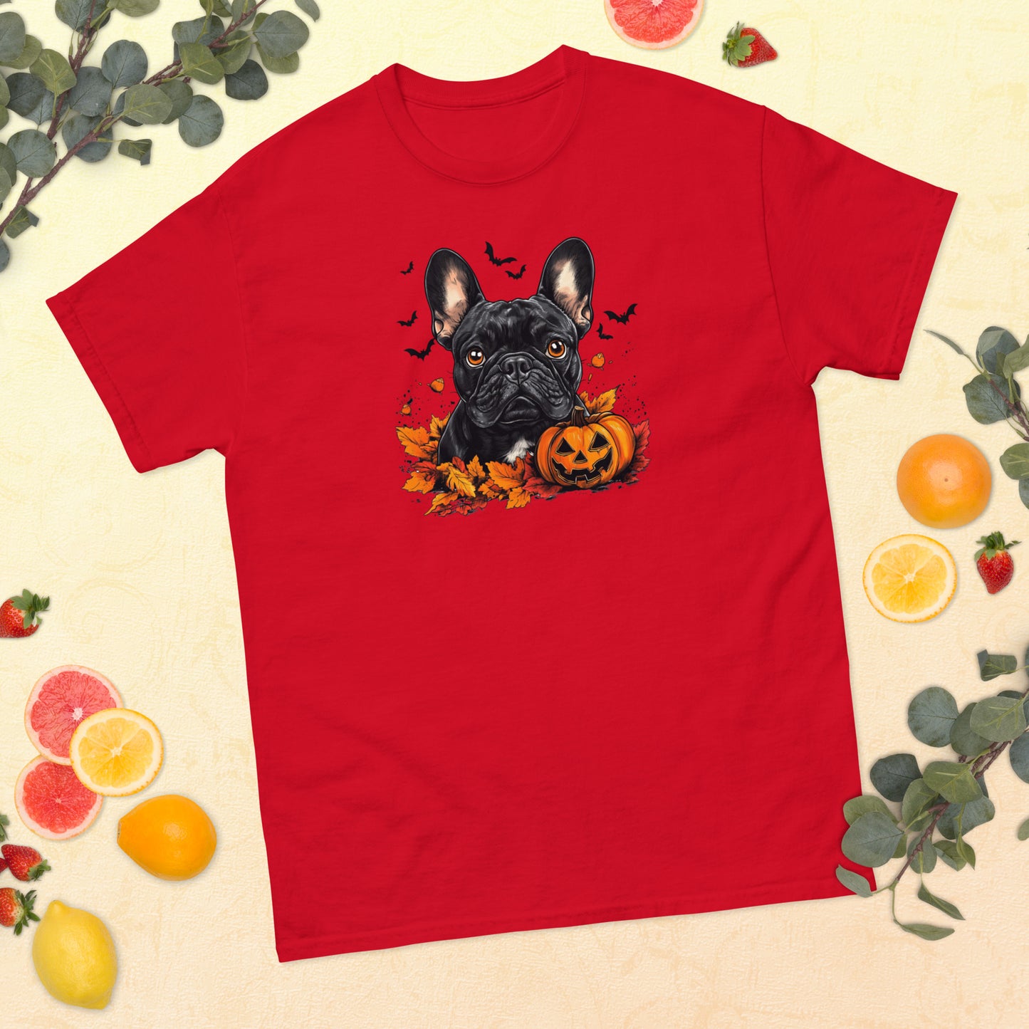 Halloween French Bulldog  Unisex classic tee