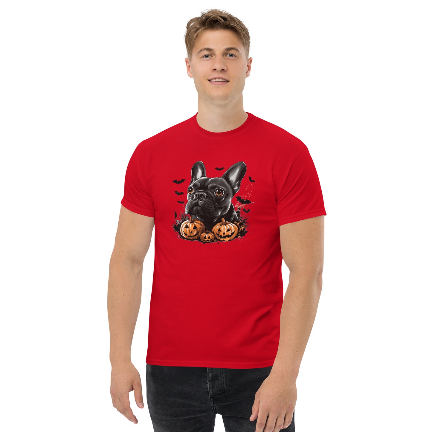 Halloween French Bulldog Unisex classic tee