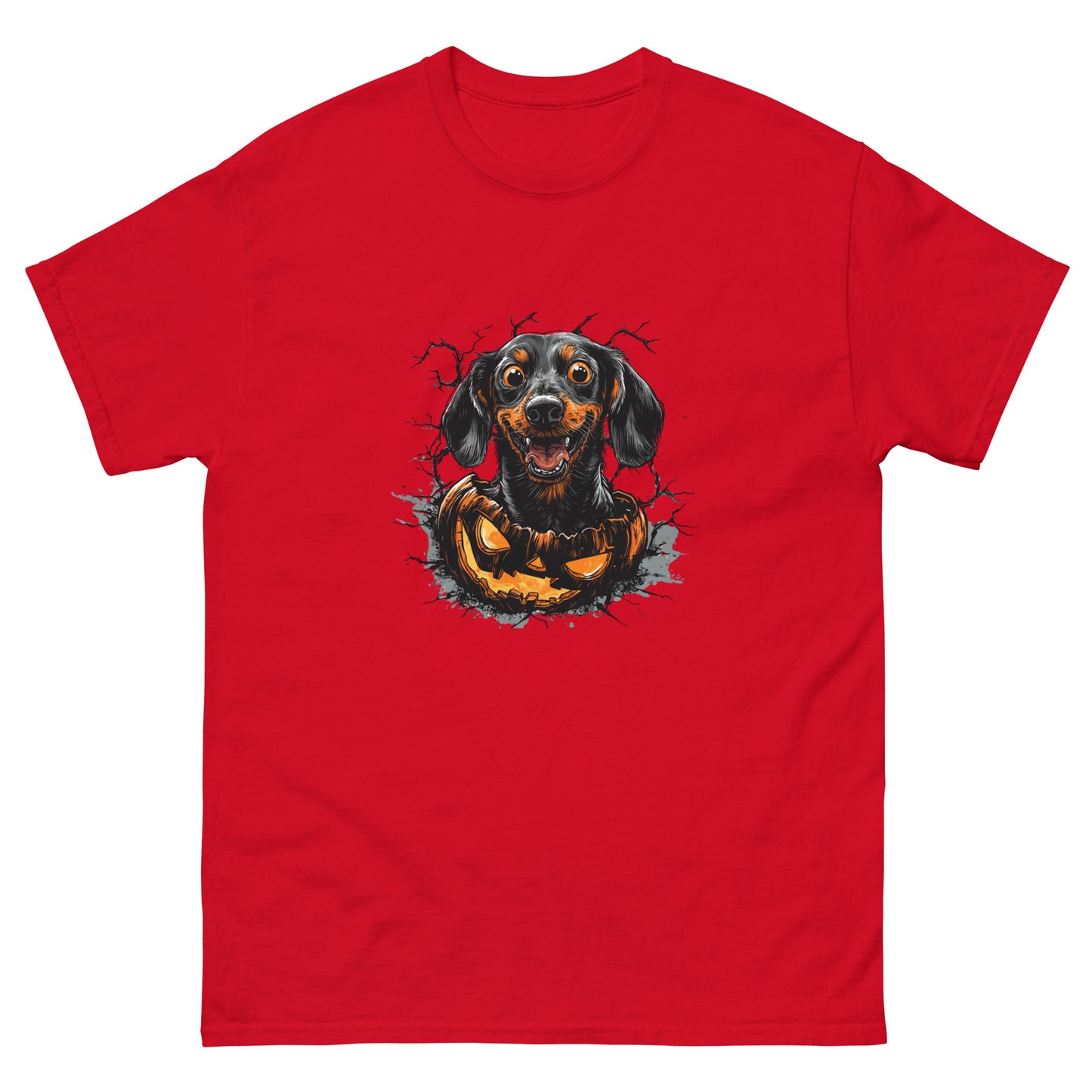 Halloween Dachshund Unisex classic tee