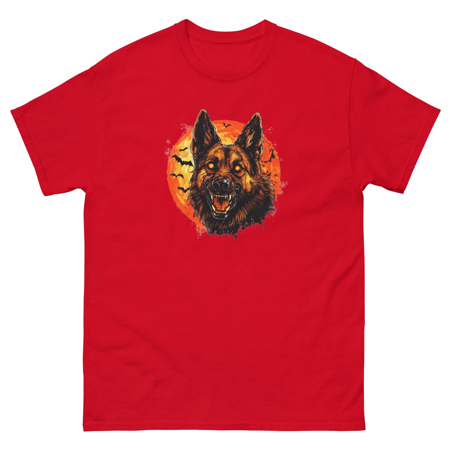 Halloween German Shepherd Unisex classic tee