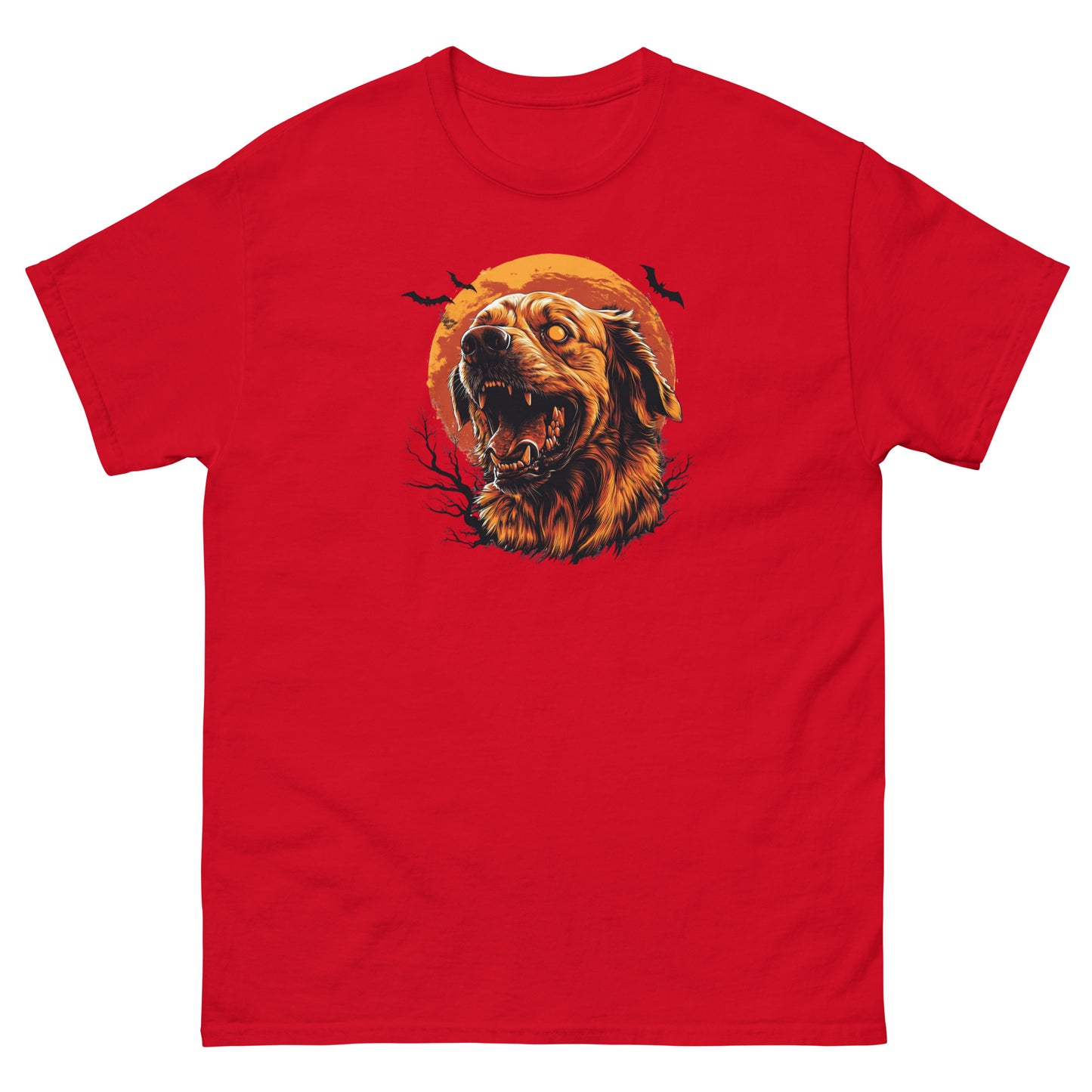 Halloween Golden Retriever Unisex classic tee