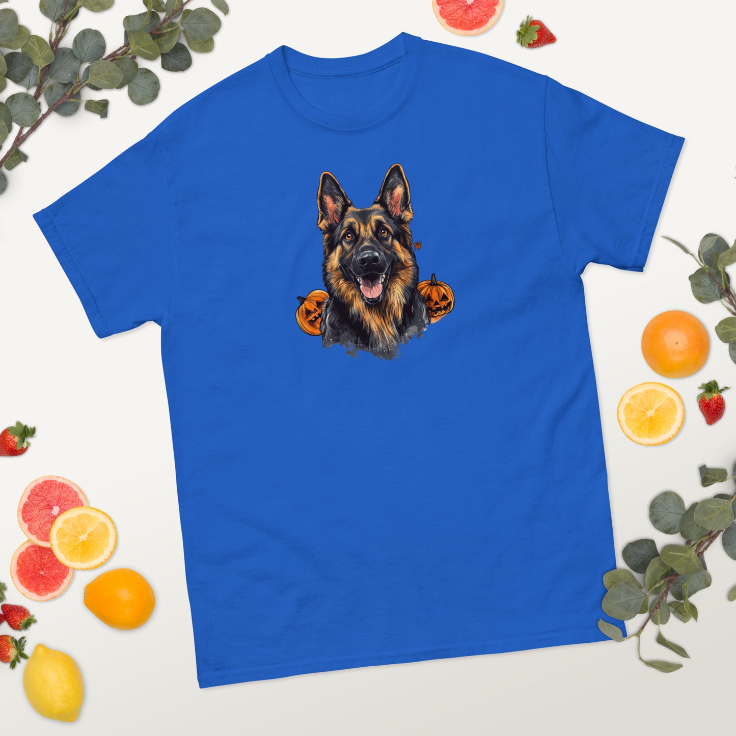 Halloween German Shepherd Unisex classic tee