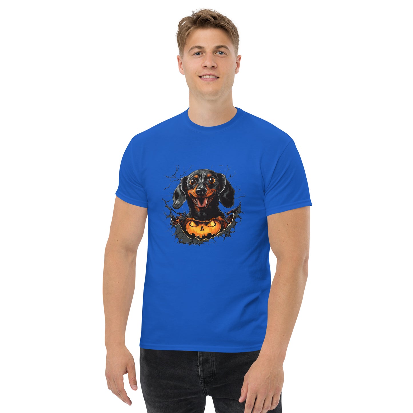 Halloween Dachshund Unisex classic tee