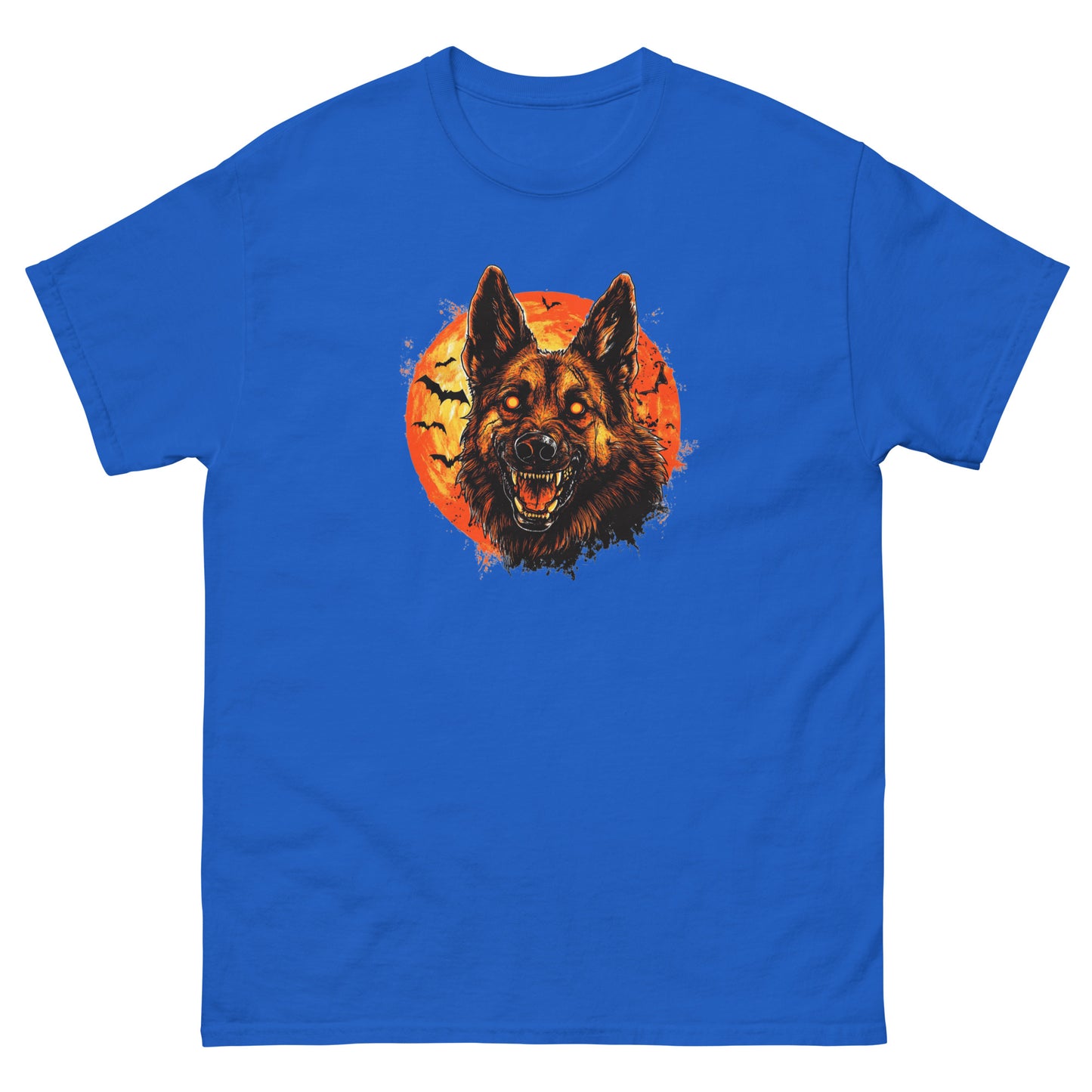 Halloween German Shepherd Unisex classic tee