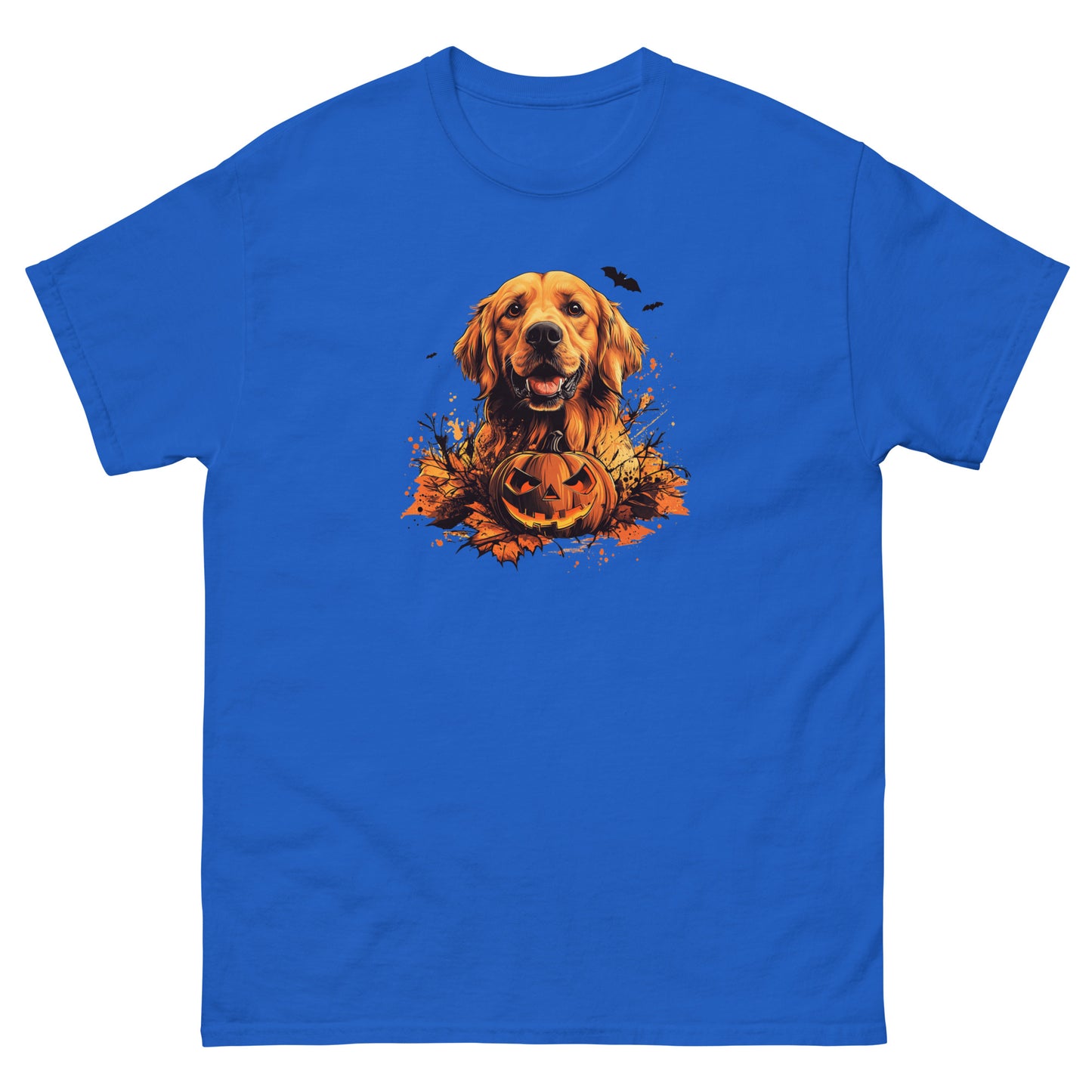 Halloween Golden Retriever Unisex classic tee