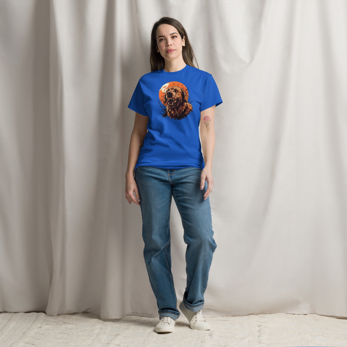 Halloween Golden Retriever Unisex classic tee