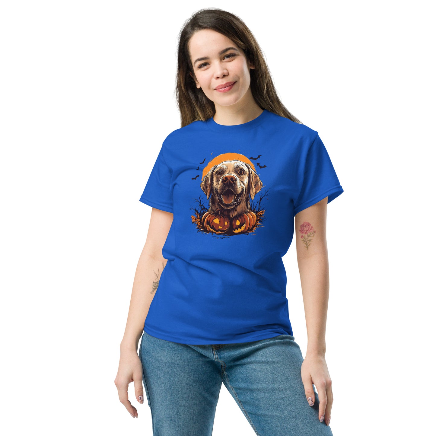 Halloween Labrador Retriever Unisex classic tee