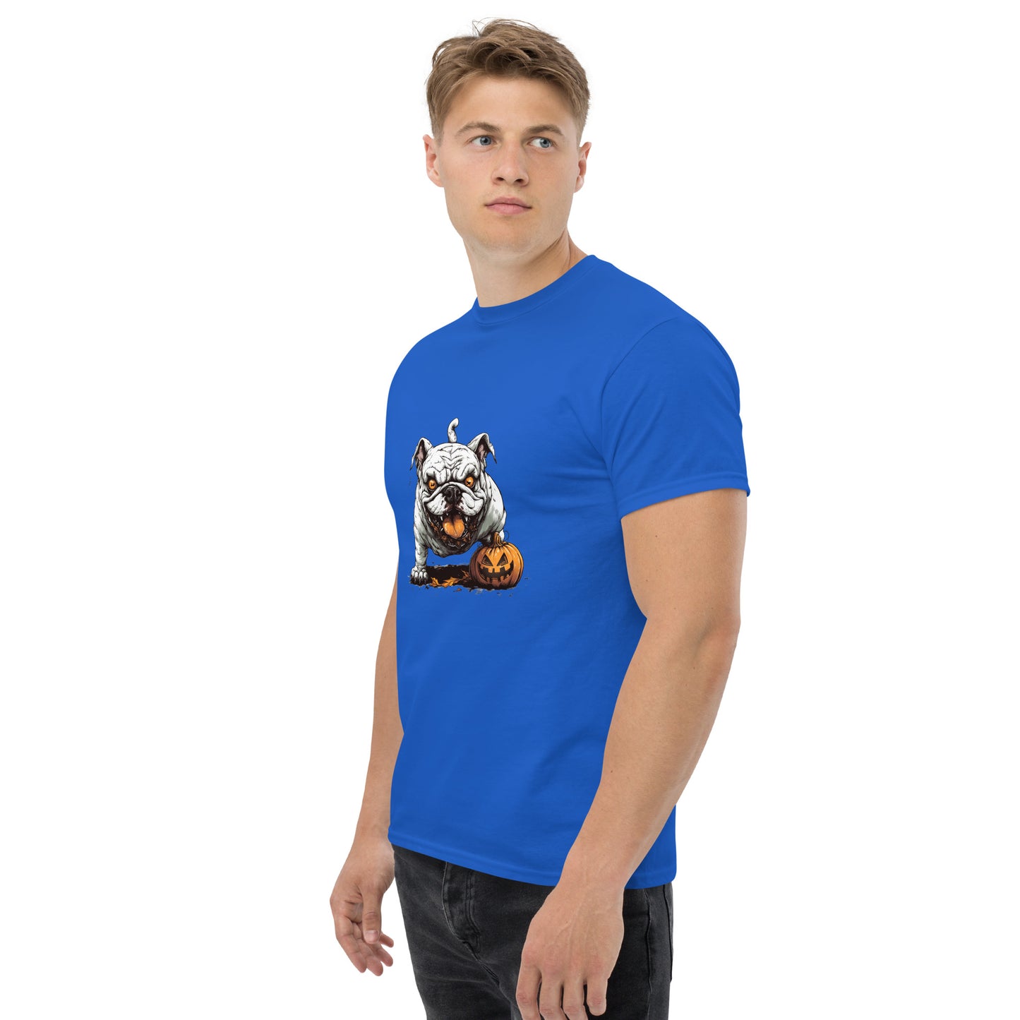 Halloween Bulldog Unisex classic tee