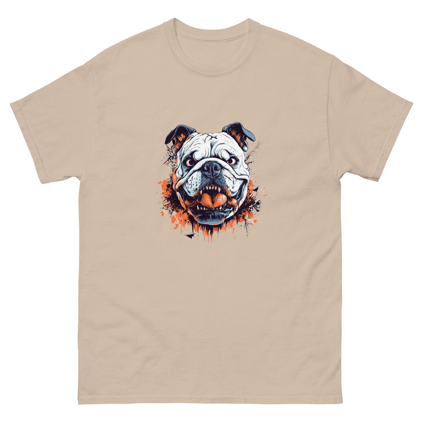 Halloween Bulldog Unisex classic tee