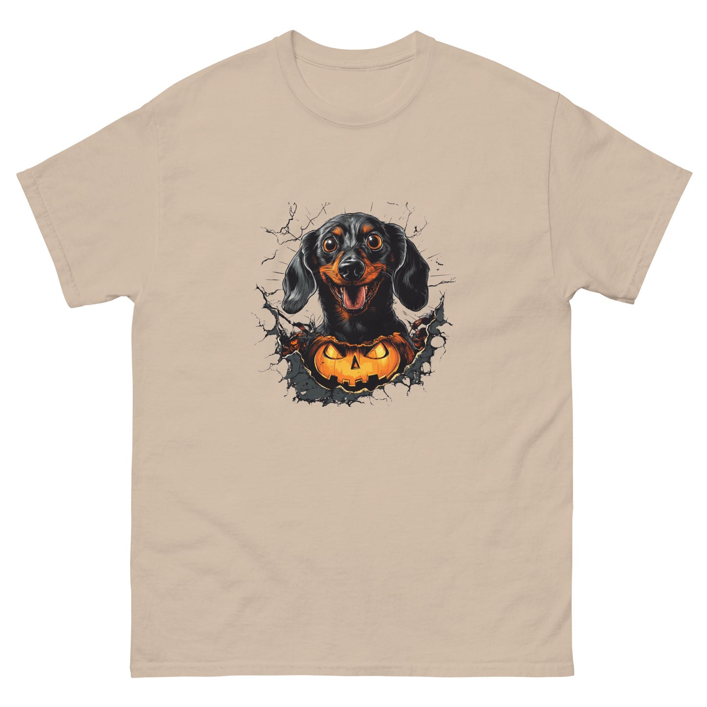 Halloween Dachshund Unisex classic tee