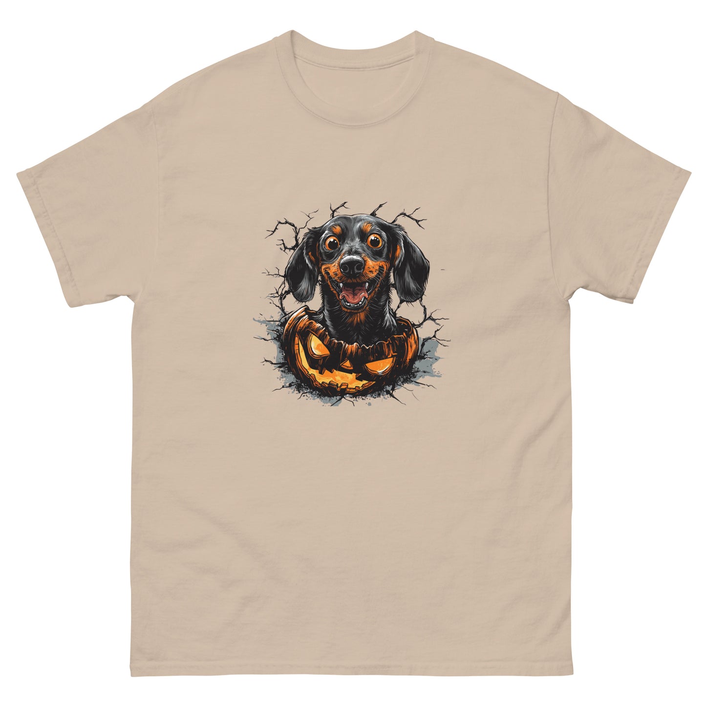 Halloween Dachshund Unisex classic tee