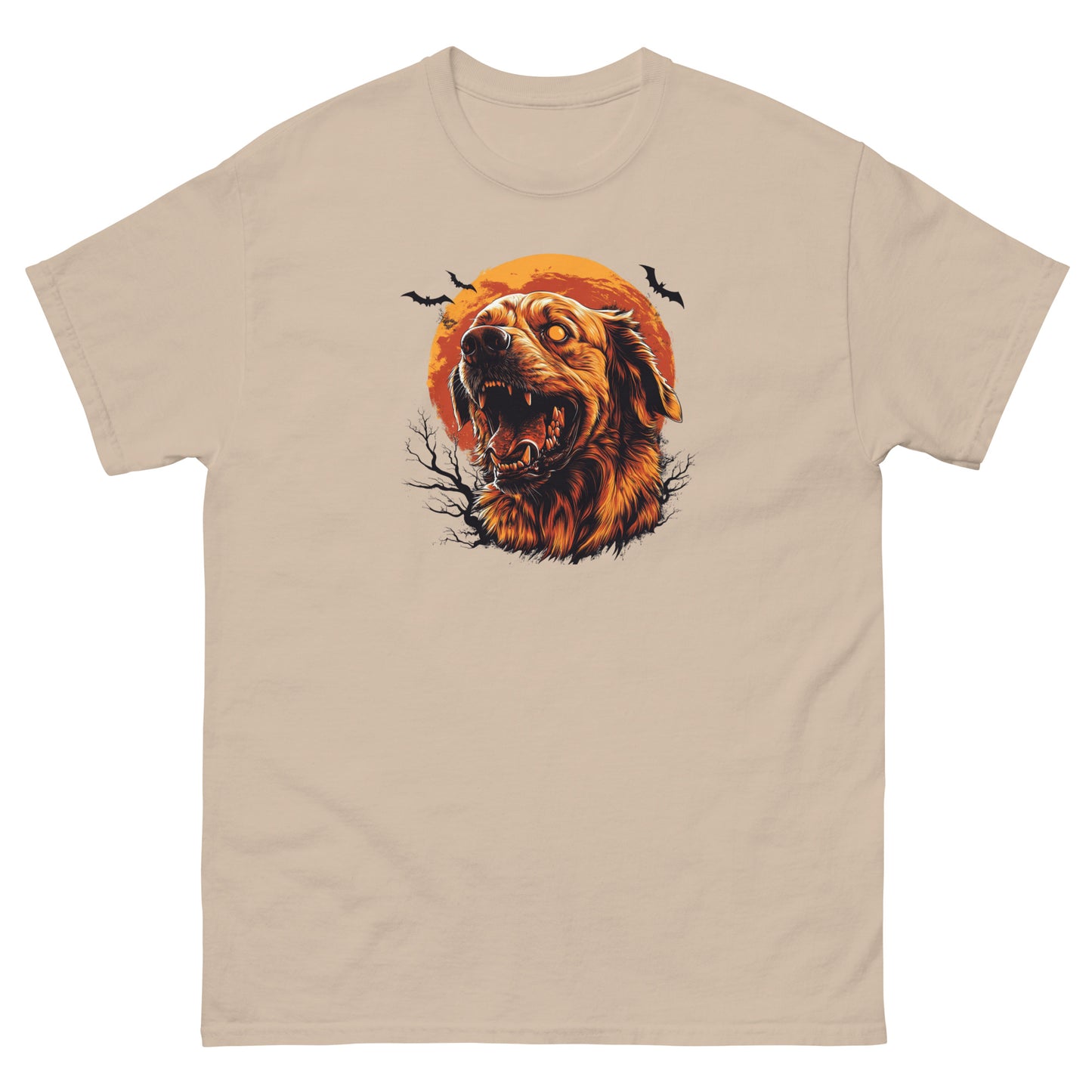 Halloween Golden Retriever Unisex classic tee