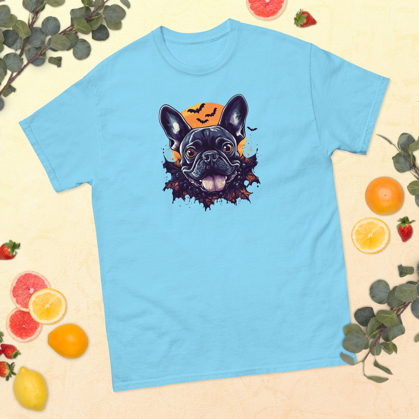 Halloween French Bulldog Unisex classic tee