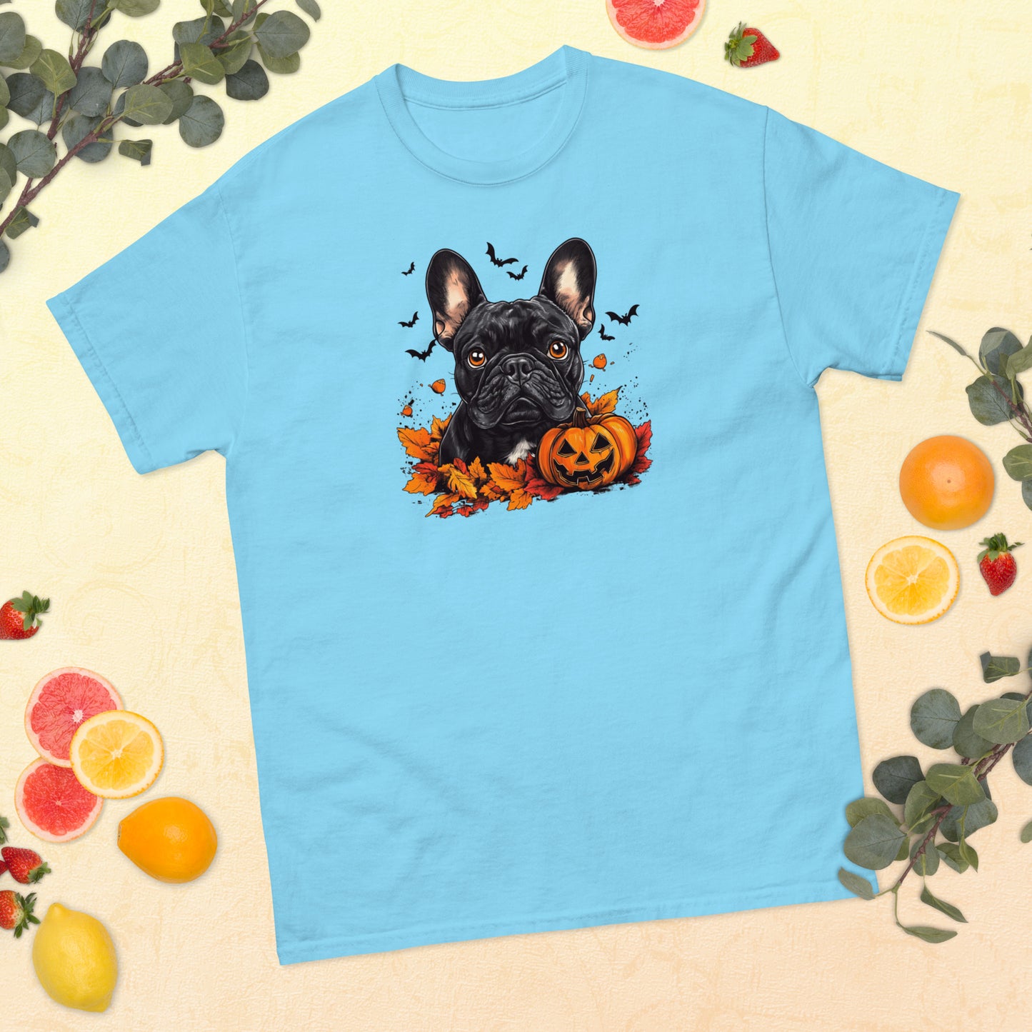 Halloween French Bulldog  Unisex classic tee