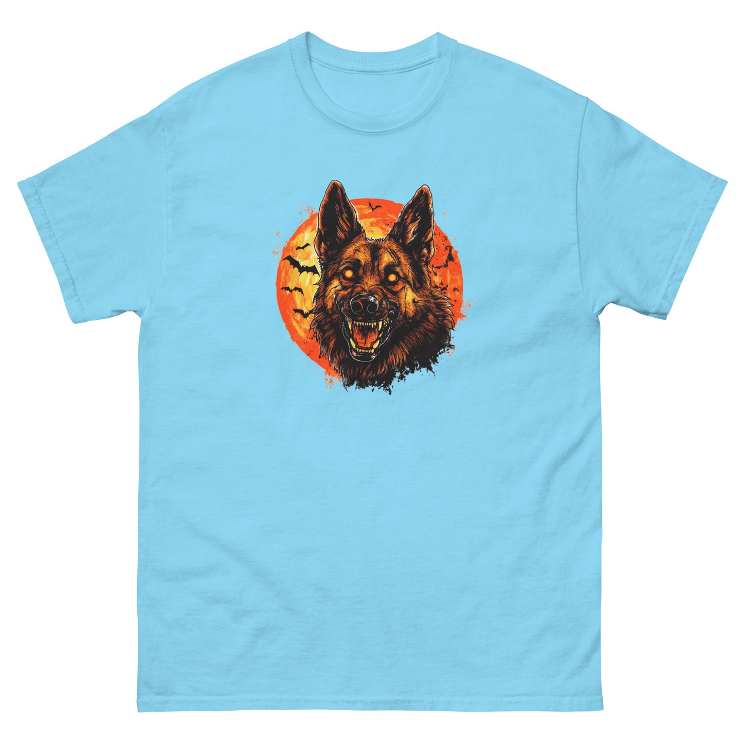 Halloween German Shepherd Unisex classic tee