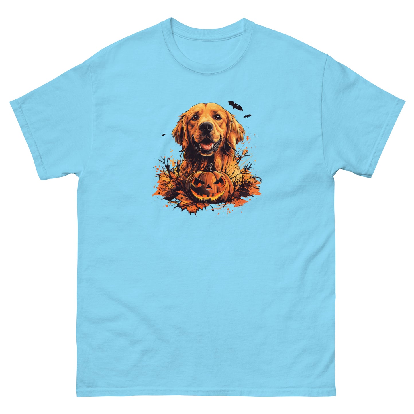 Halloween Golden Retriever Unisex classic tee