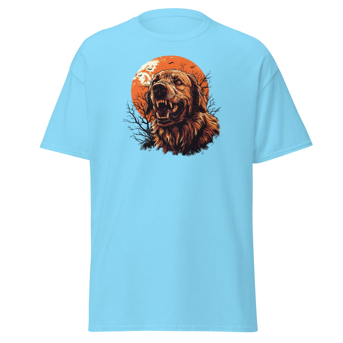 Halloween Golden Retriever Unisex classic tee