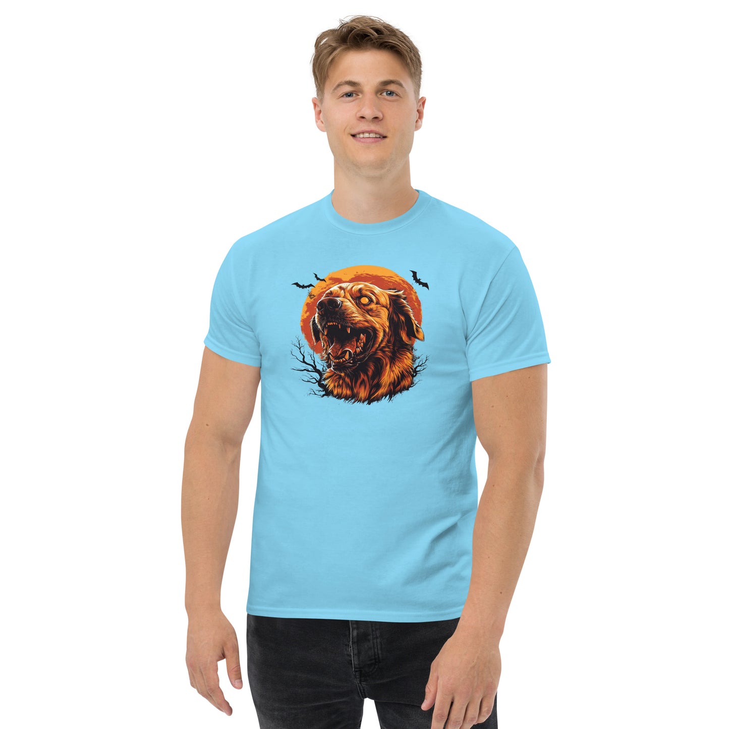 Halloween Golden Retriever Unisex classic tee