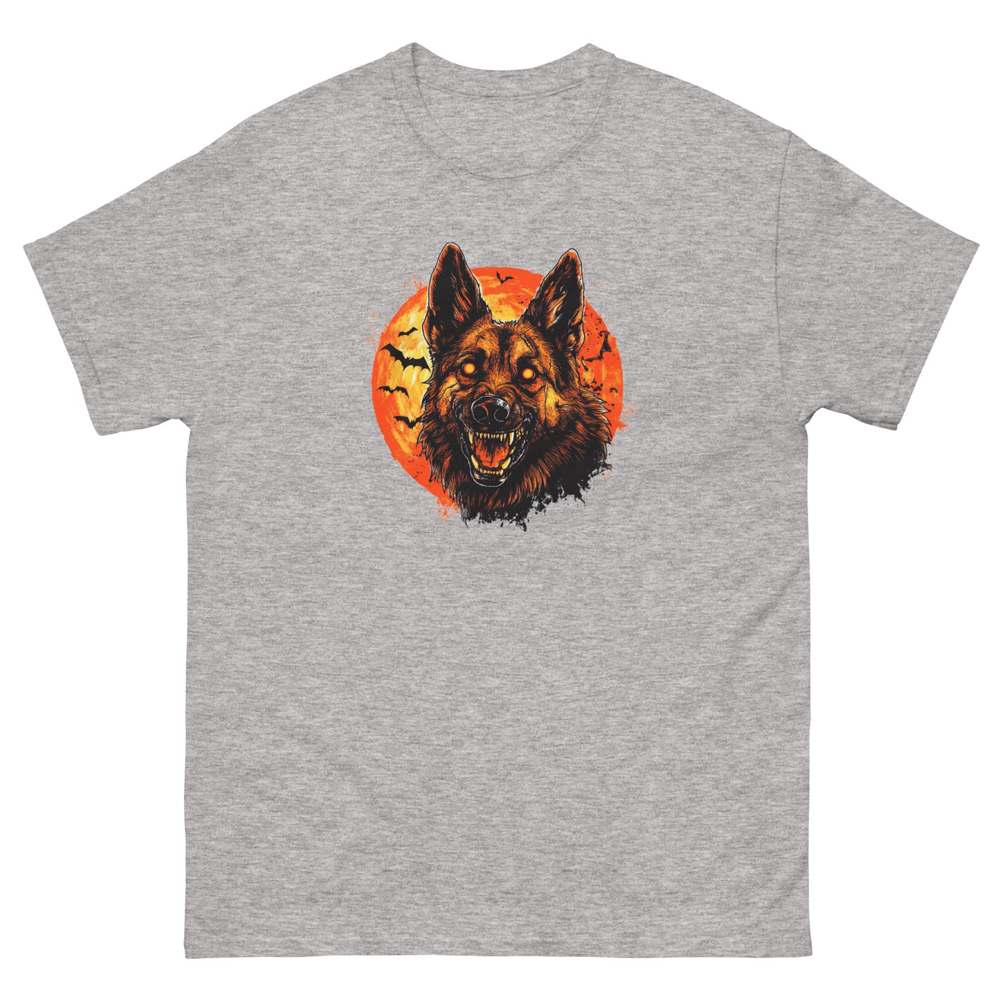 Halloween German Shepherd Unisex classic tee