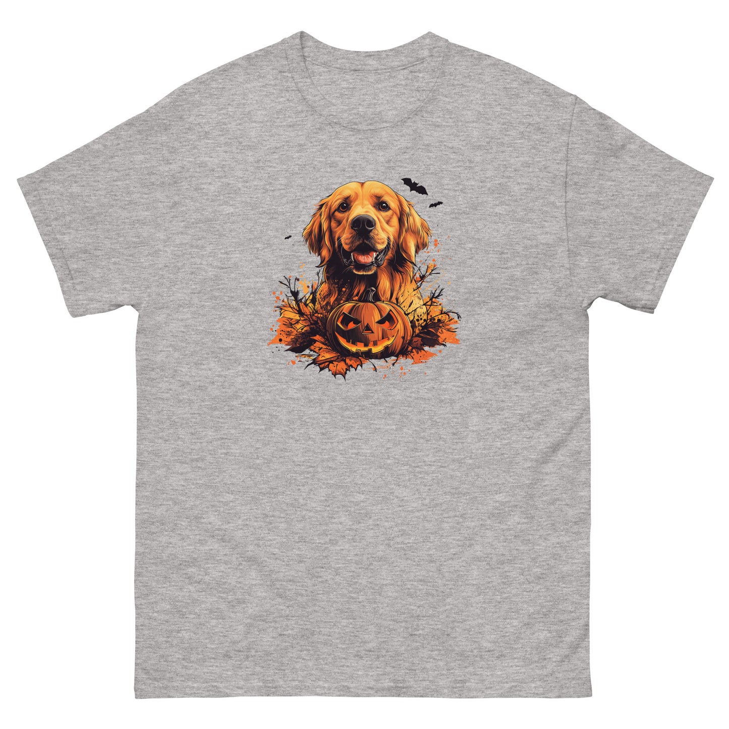 Halloween Golden Retriever Unisex classic tee