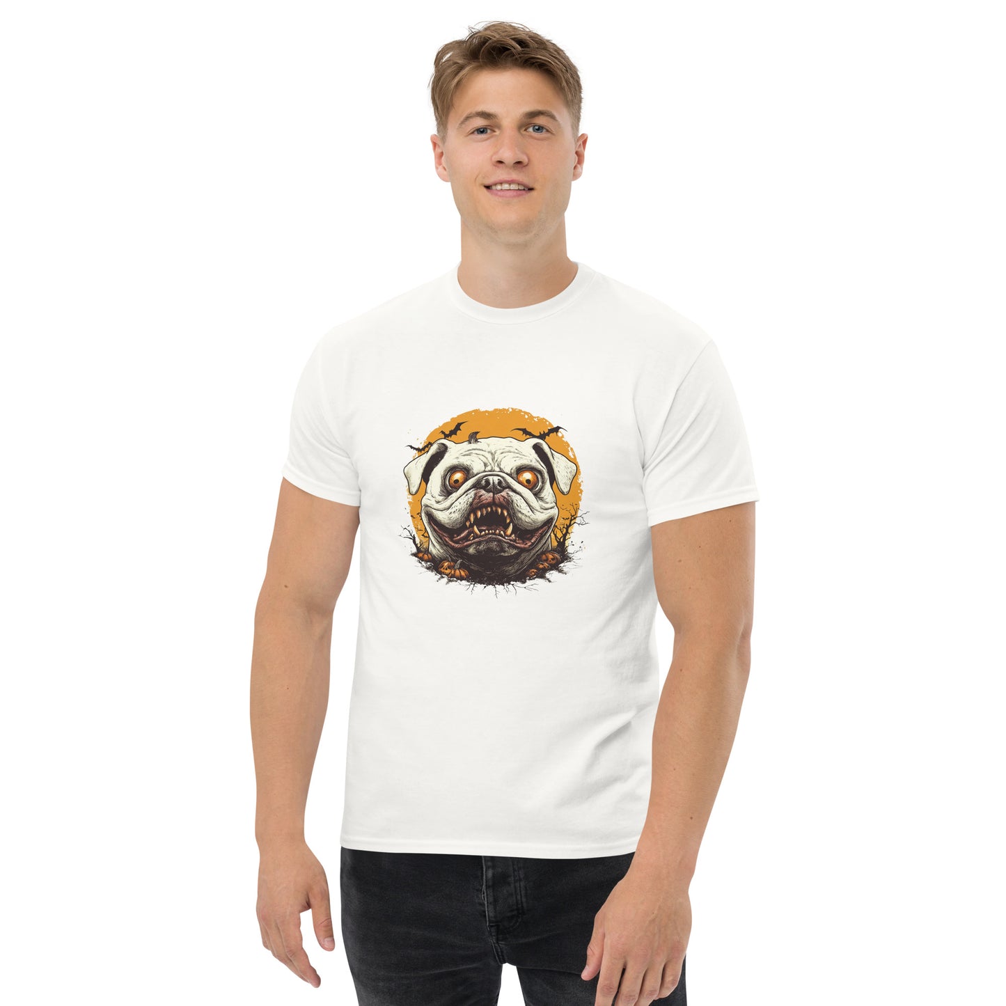 Halloween Bulldog - Unisex classic tee