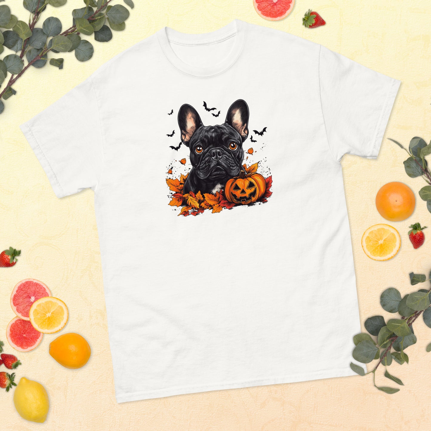 Halloween French Bulldog  Unisex classic tee