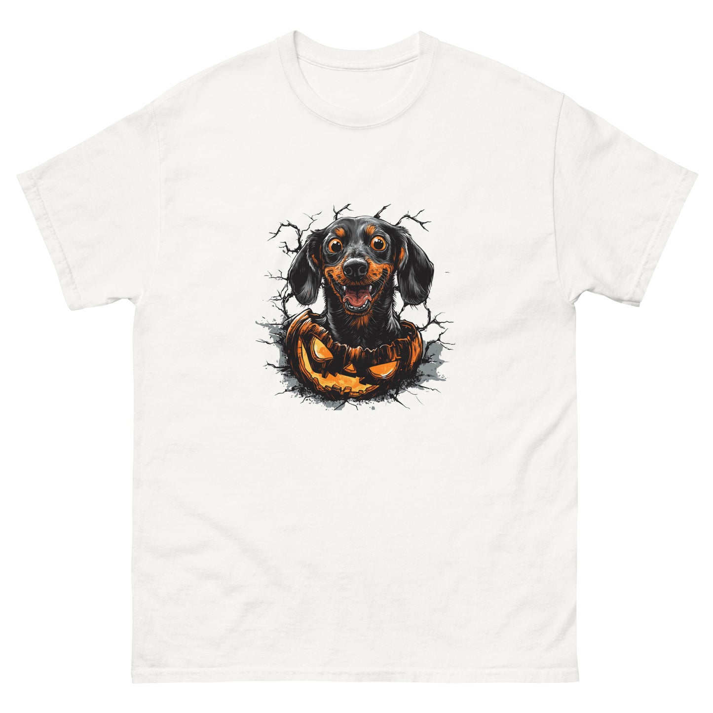 Halloween Dachshund Unisex classic tee