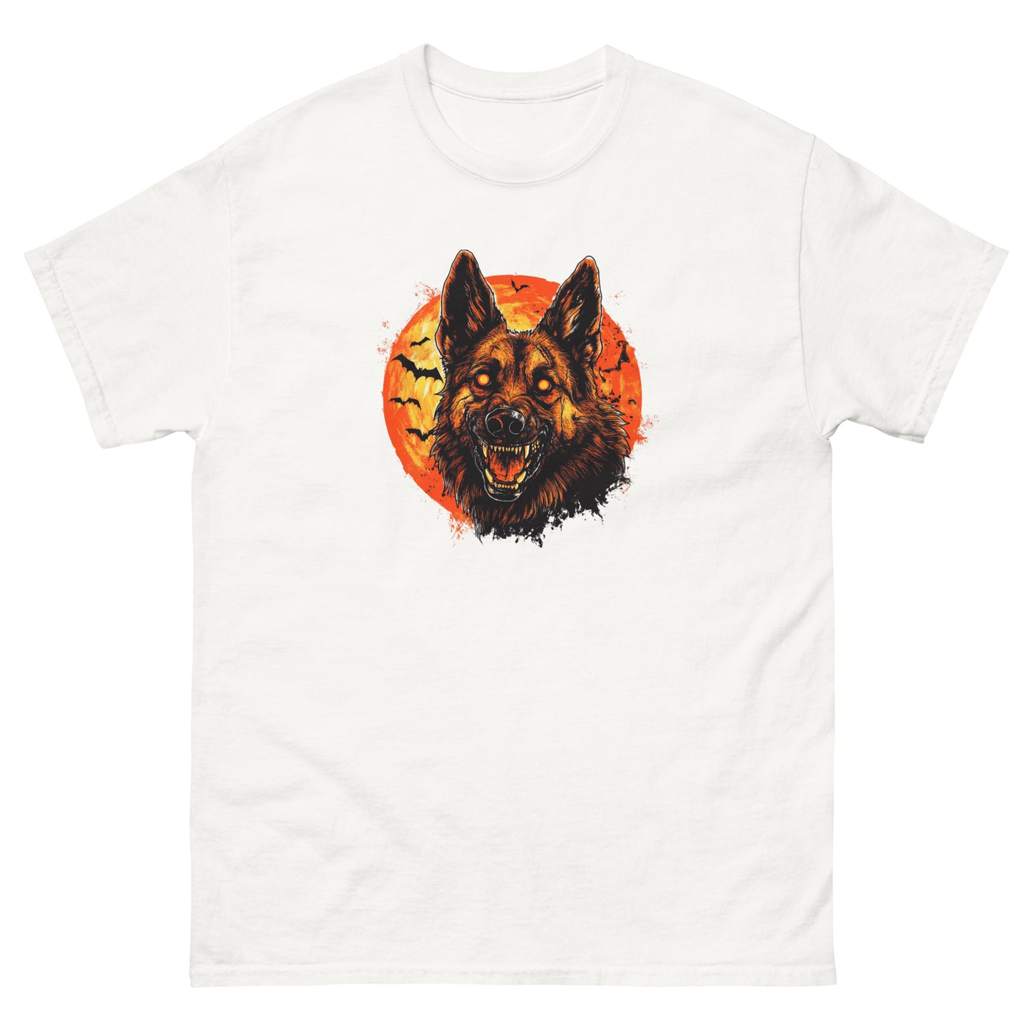 Halloween German Shepherd Unisex classic tee